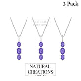 iolite pendant